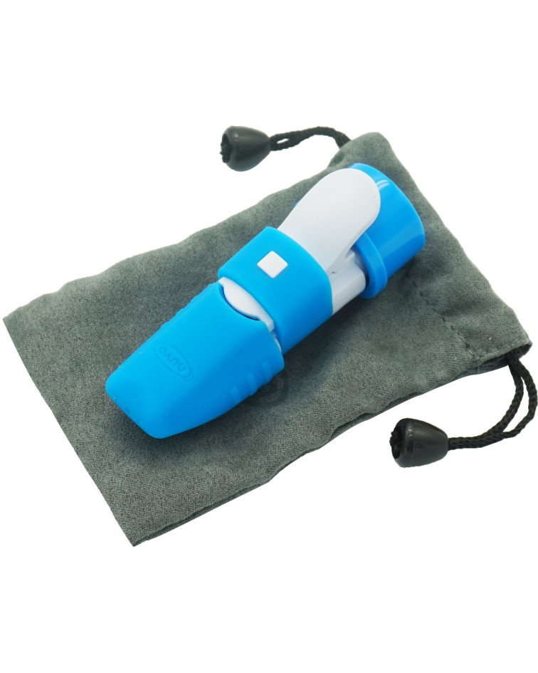 Nuvo NUA160MPBL Mouthpiece, DooD 2.0/Clarinéo 2.0, white-blue