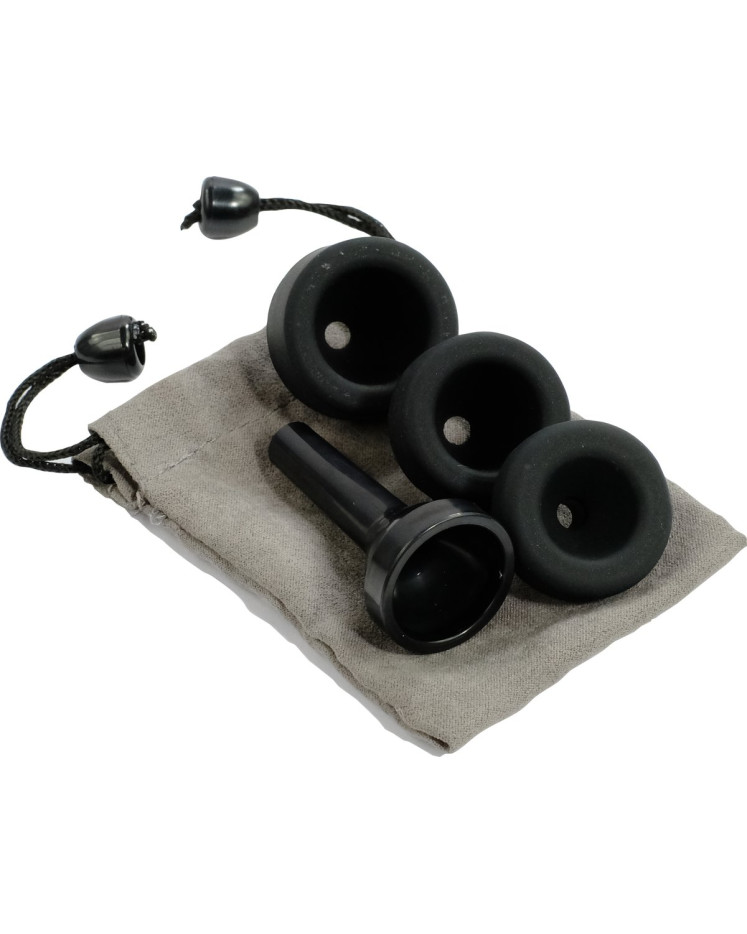 Nuvo NUA170MPBK Mouthpiece Set, jHorn, black