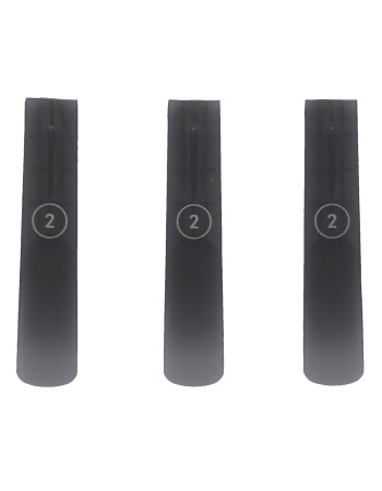 Nuvo NUAC160RD20 Reeds, jSax, Clarinéo, DooD, #2.0, 3 units