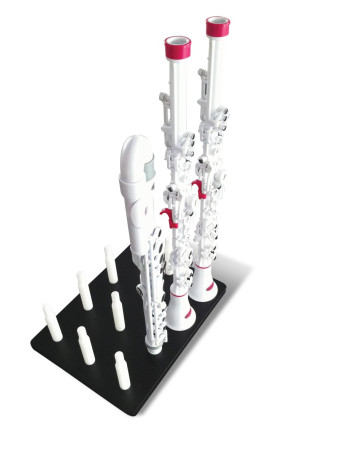 Nuvo NUASDR12 Flute Stand, 12 instruments Clarinéo/jFlute/Student Flute