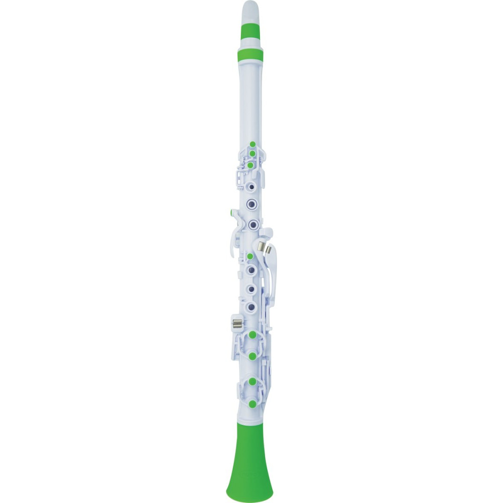 Nuvo NUCL120WGR Clarinéo 2.0, white-green, standard set