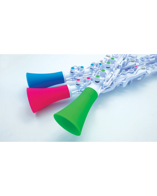 Nuvo NUCL120WGR Clarinéo 2.0, white-green, standard set
