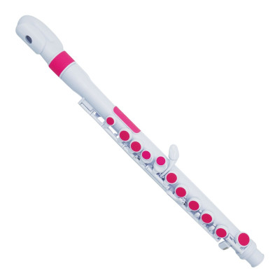 Nuvo NUJF220PK jFlute 2.0, white/pink