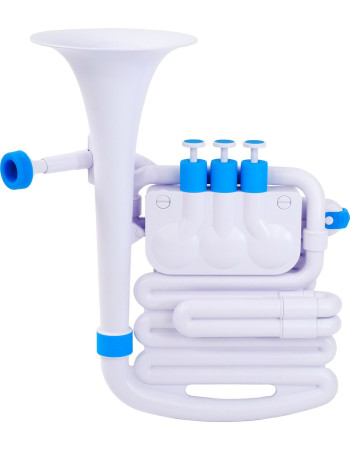 Nuvo NUJH610WBL jHorn, white/blue, standard set