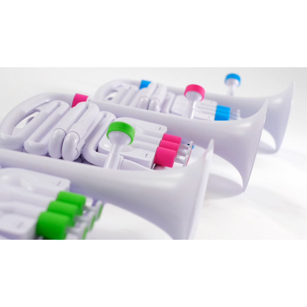 Nuvo NUJH610WBL jHorn, white/blue, standard set