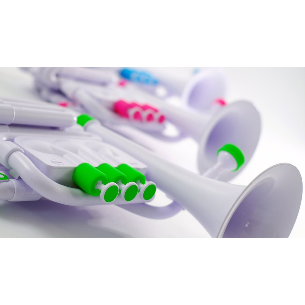Nuvo NUJH610WBL jHorn, white/blue, standard set