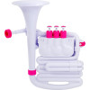 Nuvo NUJH610WPK jHorn, white/pink, standard set