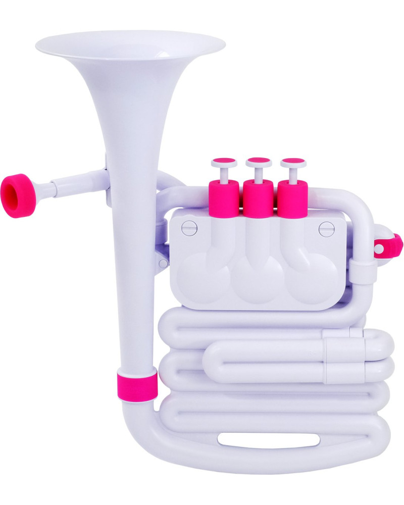 Nuvo NUJH610WPK jHorn, white/pink, standard set
