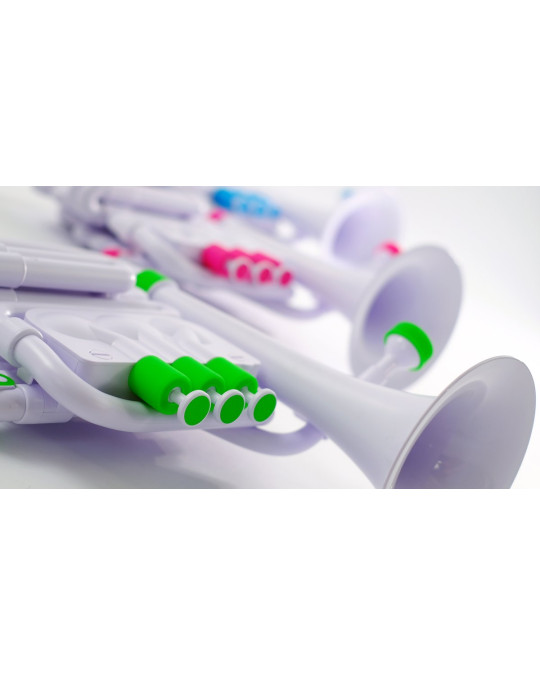 Nuvo NUJH610WPK jHorn, white/pink, standard set