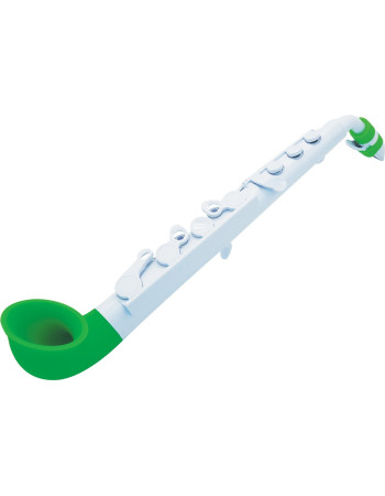 Nuvo NUJS520WGR jSax 2.0, white/green, standard set