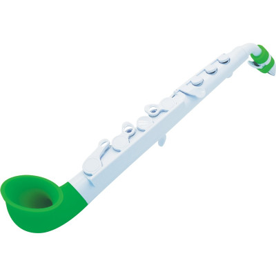 Nuvo NUJS520WGR jSax 2.0, white/green, standard set