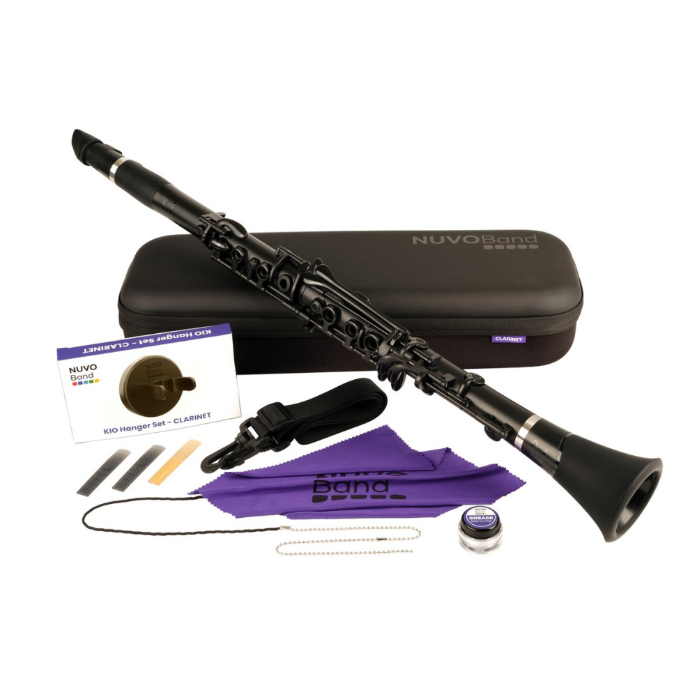 Nuvo NUNB200CBK BAND Bb Clarinet, black