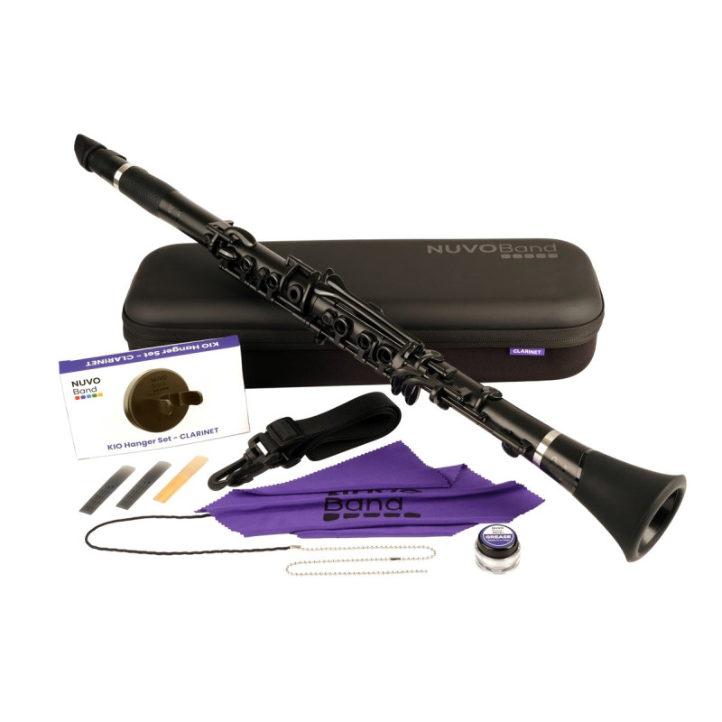 Nuvo NUNB200CBK BAND Bb Clarinet, black