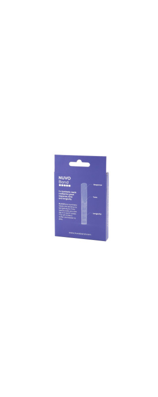 Nuvo NUNB200RD15 BAND Reeds, Bb Clarinet, #1,5, 3 units