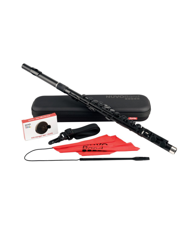 Nuvo NUNB300FBK BAND Flute, black