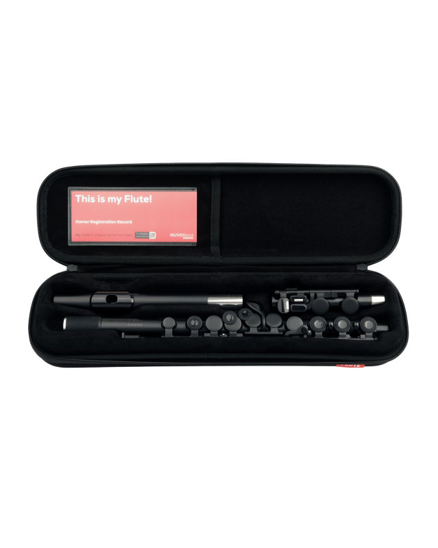 Nuvo NUNB300FBK BAND Flute, black