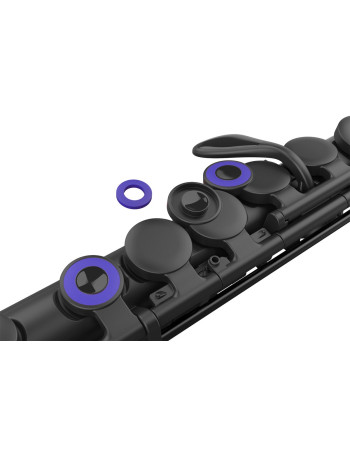 Nuvo NUNB300KRP BAND Key Rings, for Flute, purple