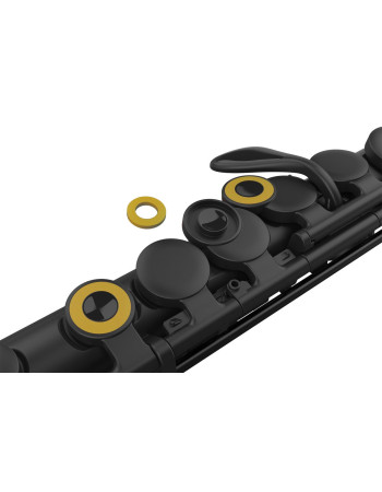 Nuvo NUNB300KRY BAND Key Rings, for Flute, yellow