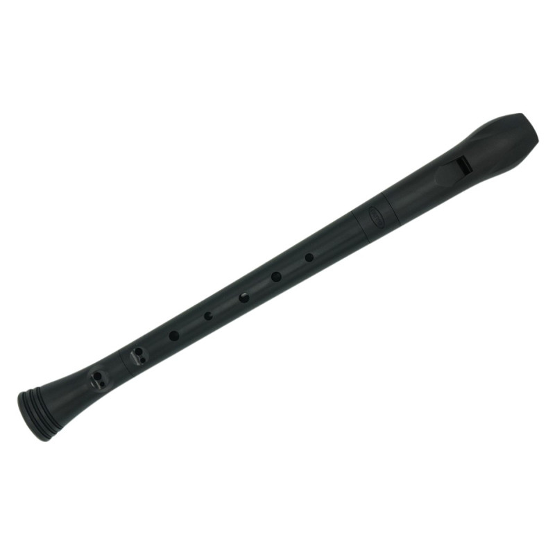 Nuvo NURG300BK Soprano Recorder, black, German
