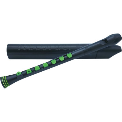 Nuvo NURG320BGR Recorder+, black/green, German