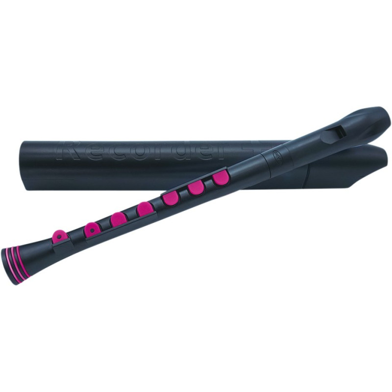 Nuvo NURG320BPK Recorder+, black/pink, German
