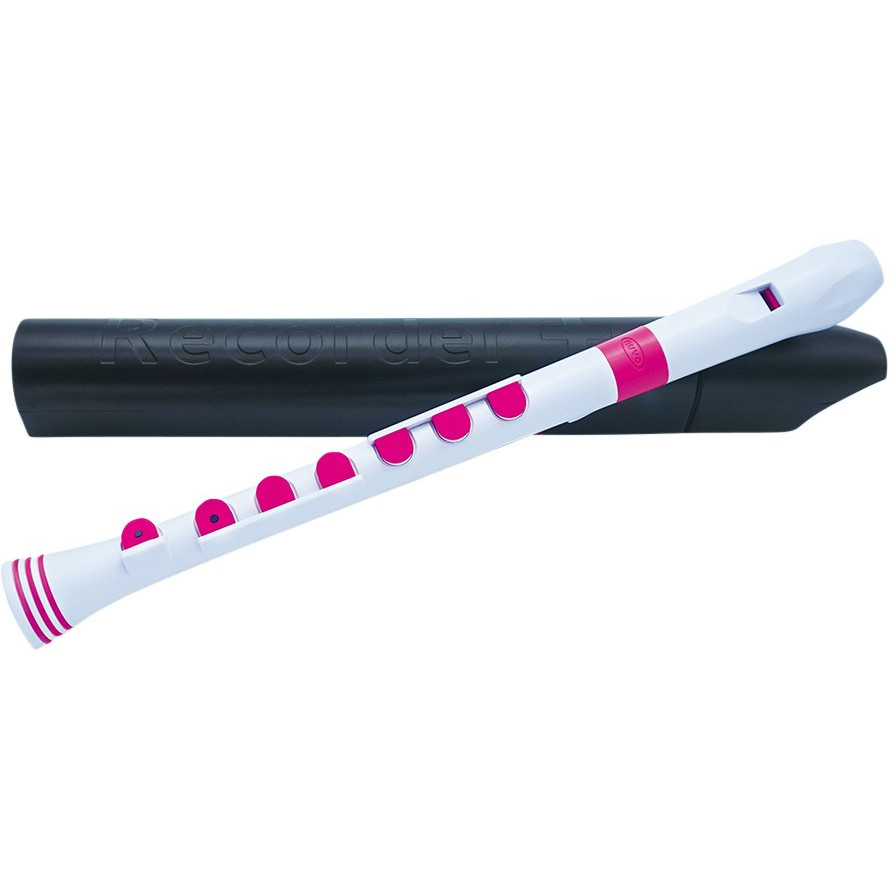 Nuvo NURG320WPK Recorder+, white/pink, German