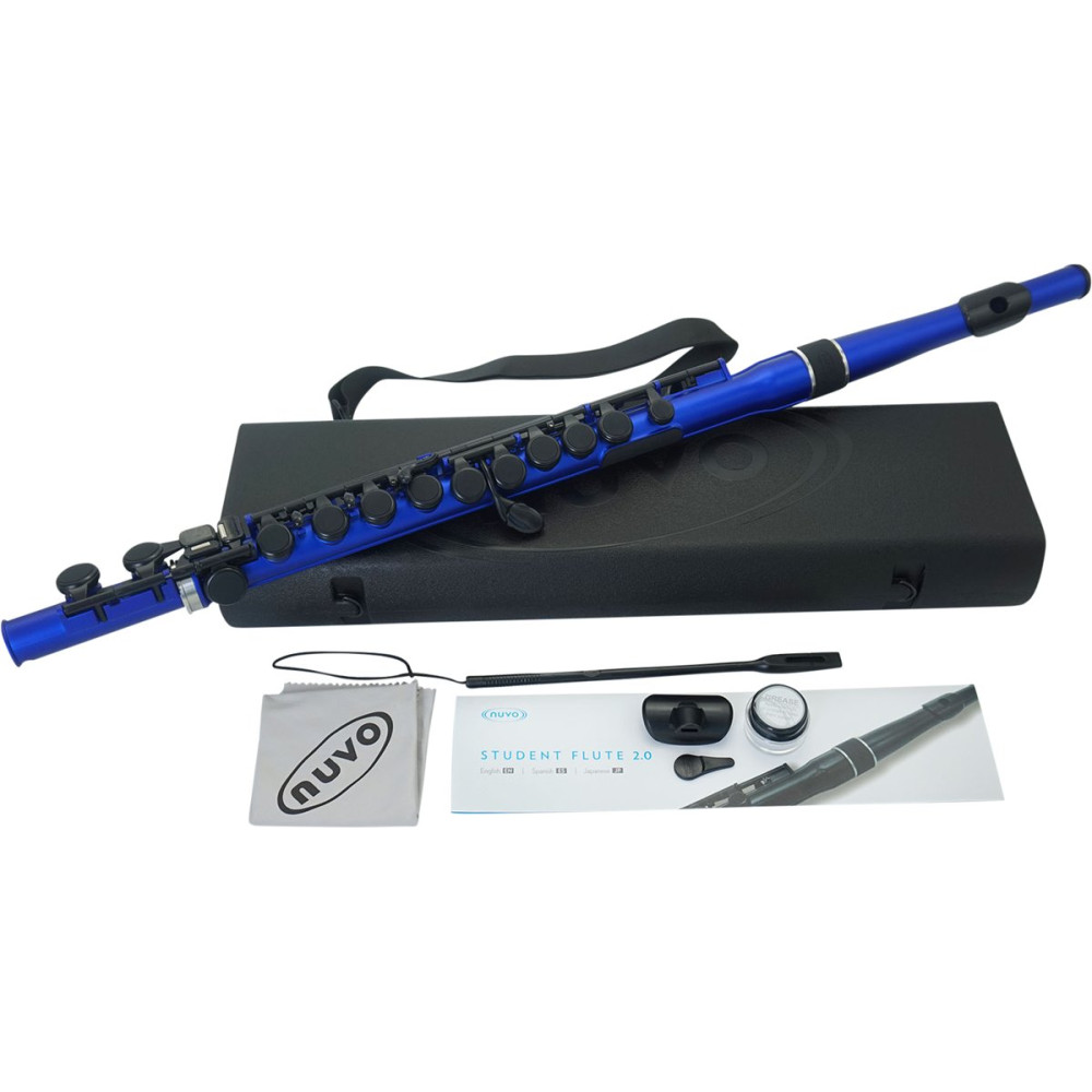 Nuvo NUSF300FBL Student Flute 2.0, special blue