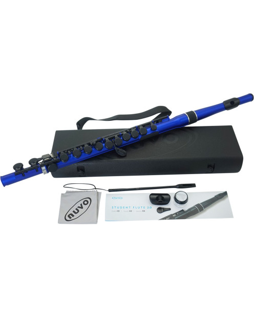 Nuvo NUSF300FBL Student Flute 2.0, special blue