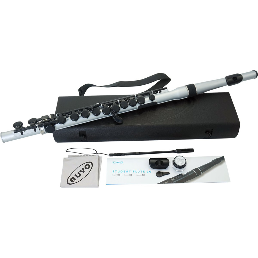 Nuvo NUSF300FSV Student Flute 2.0, silver