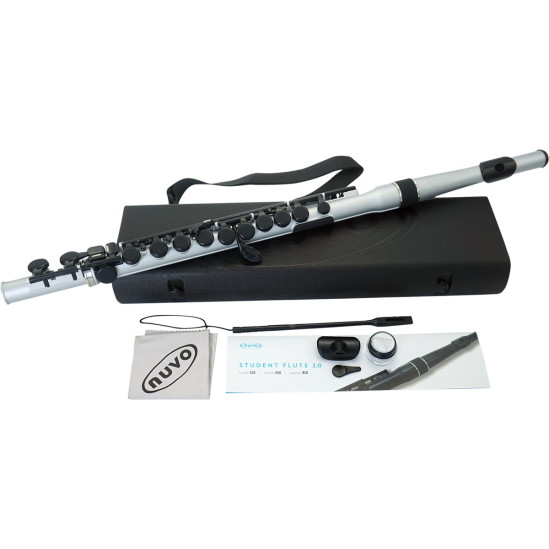 Nuvo NUSF300FSV Student Flute 2.0, silver