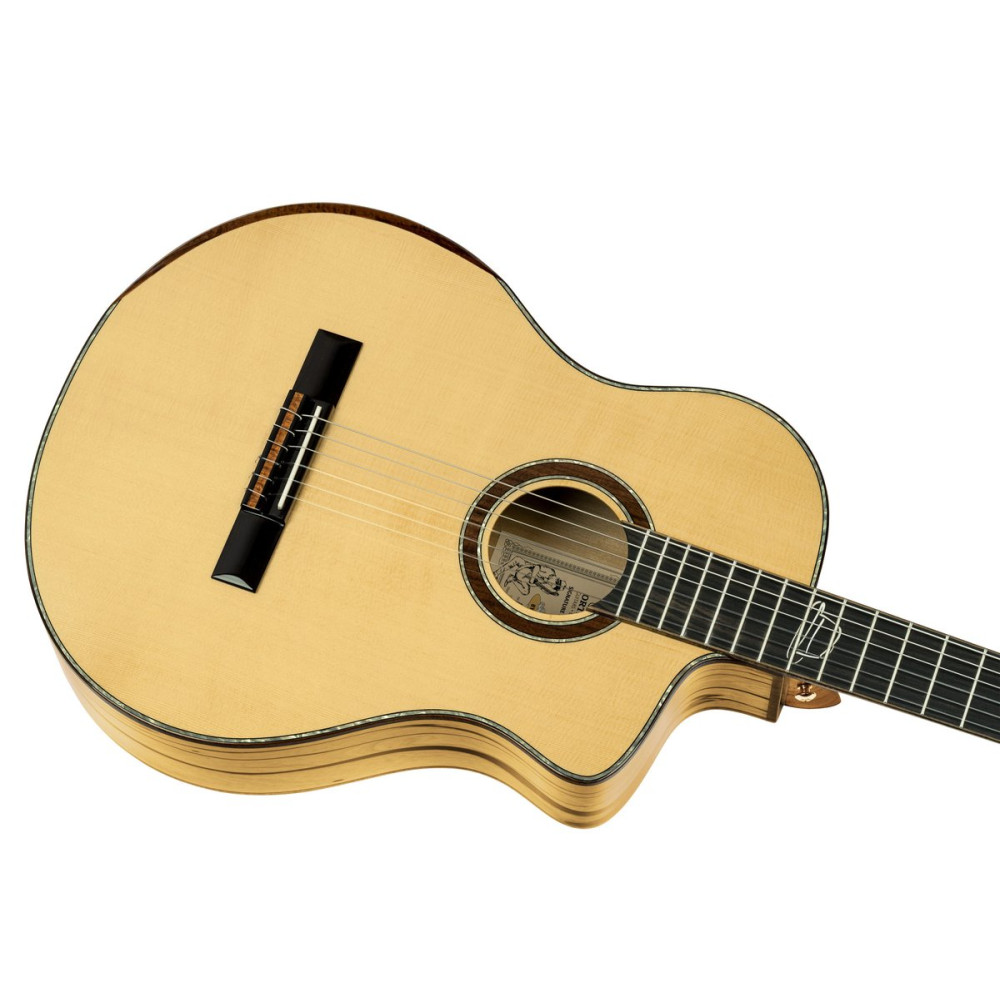Ortega 1B-BYWSM Billy Watman Signature Nylon String Guitar 6-String + Gig Bag