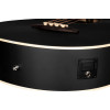 Ortega 1B-D7CE-SBK-4 Deep Series 7 Medium Scale Acoustic Bass 4 String - Spruce / Mahogany Satin Black