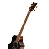 Ortega 1B-D8CE-4 Deep Series 8 Medium Scale Acoustic Bass 4 String - Spruce / Mahogany Black