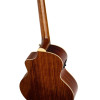 Ortega 1B-D8CE-4 Deep Series 8 Medium Scale Acoustic Bass 4 String - Spruce / Mahogany Black