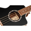 Ortega 1B-D8CE-4 Deep Series 8 Medium Scale Acoustic Bass 4 String - Spruce / Mahogany Black