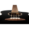 Ortega 1B-D8CE-4 Deep Series 8 Medium Scale Acoustic Bass 4 String - Spruce / Mahogany Black