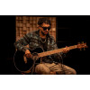 Ortega 1B-D8CE-4 Deep Series 8 Medium Scale Acoustic Bass 4 String - Spruce / Mahogany Black