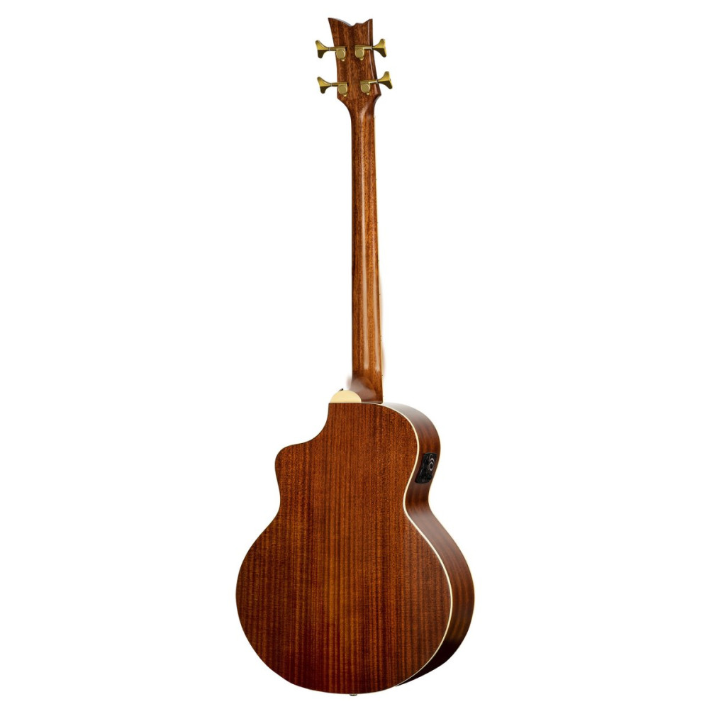 Ortega 1B-D8CE-4 Deep Series 8 Medium Scale Acoustic Bass 4 String - Spruce / Mahogany Black
