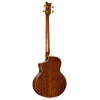 Ortega 1B-D8CE-4 Deep Series 8 Medium Scale Acoustic Bass 4 String - Spruce / Mahogany Black