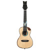 Ortega 1B-EAGLESUITE The Private Room Series Concert Ukulele 4 String - Spruce / White Ebony Natural + Bag