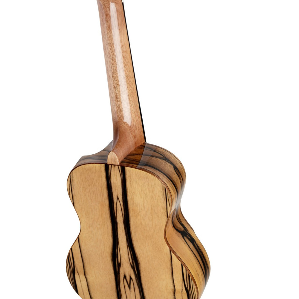 Ortega 1B-EAGLESUITE The Private Room Series Concert Ukulele 4 String - Spruce / White Ebony Natural + Bag
