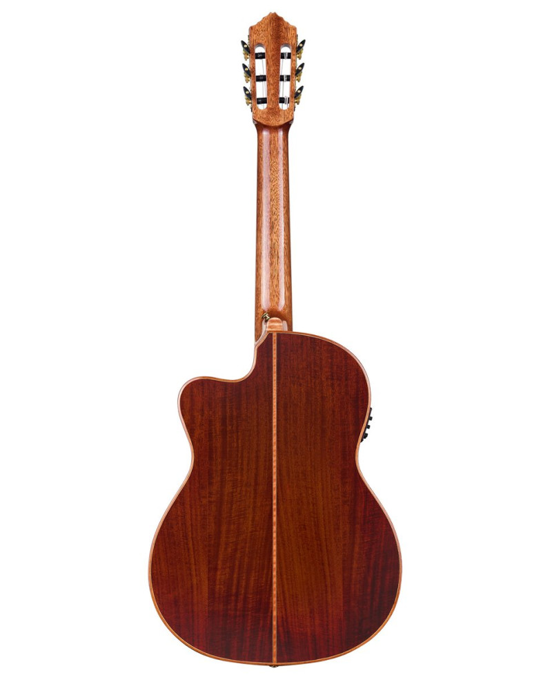 Ortega 1B-EXOTICSUIT The Private Room 4/4 Nylon String Guitar 6-String - Natural + Gig Bag