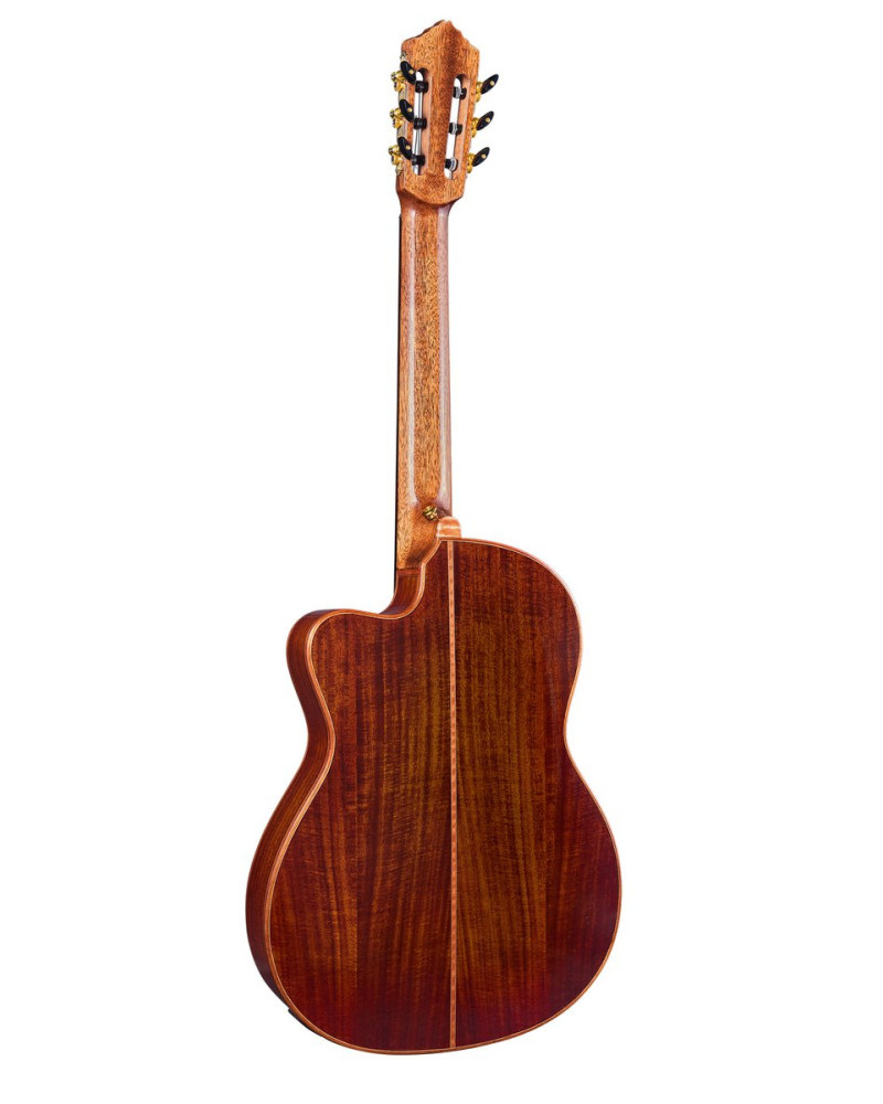 Ortega 1B-EXOTICSUIT The Private Room 4/4 Nylon String Guitar 6-String - Natural + Gig Bag