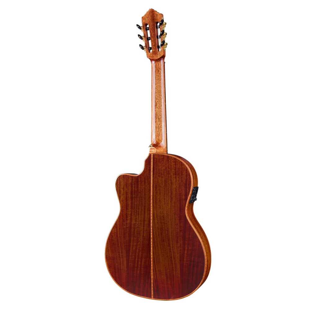 Ortega 1B-EXOTICSUIT The Private Room 4/4 Nylon String Guitar 6-String - Natural + Gig Bag
