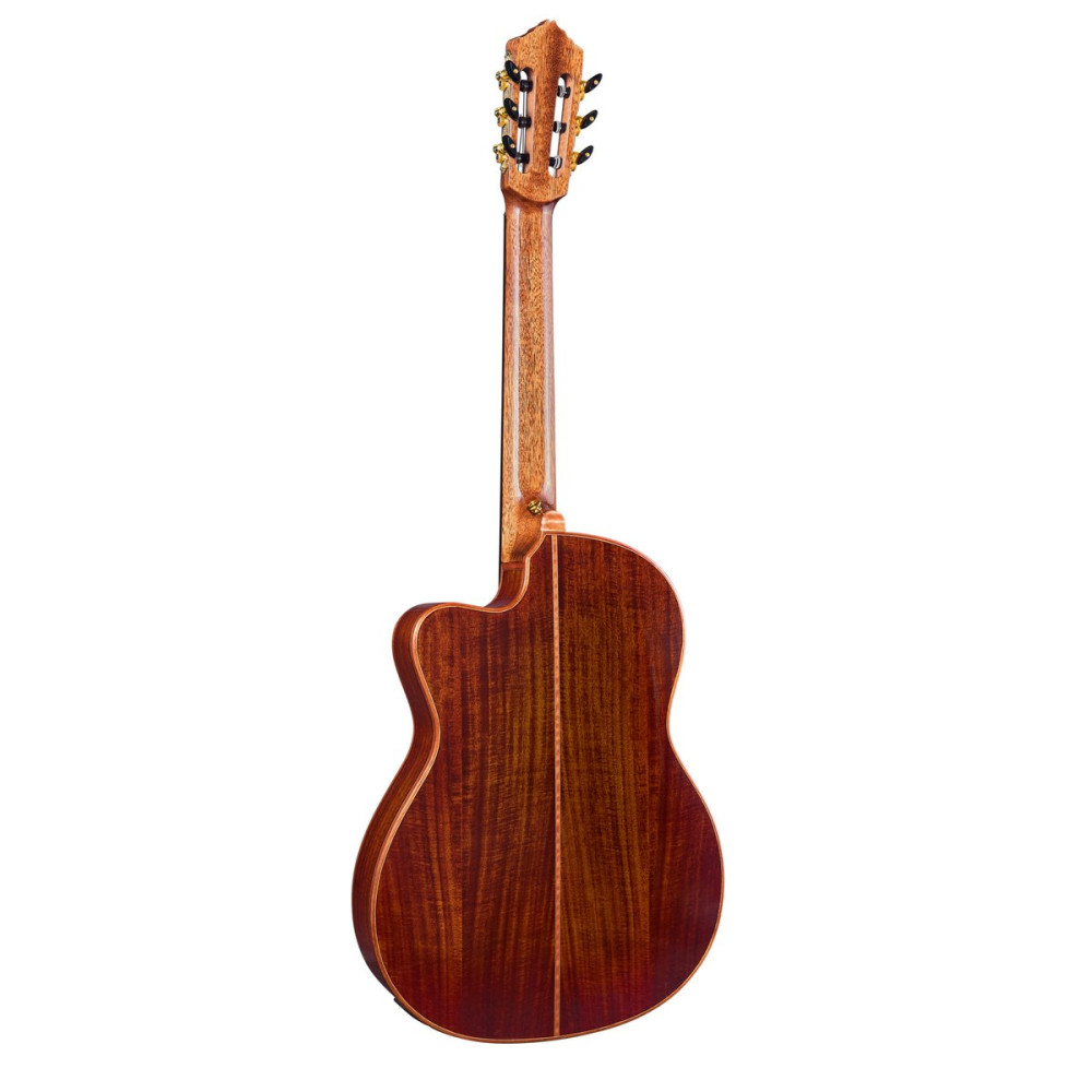 Ortega 1B-EXOTICSUIT The Private Room 4/4 Nylon String Guitar 6-String - Natural + Gig Bag