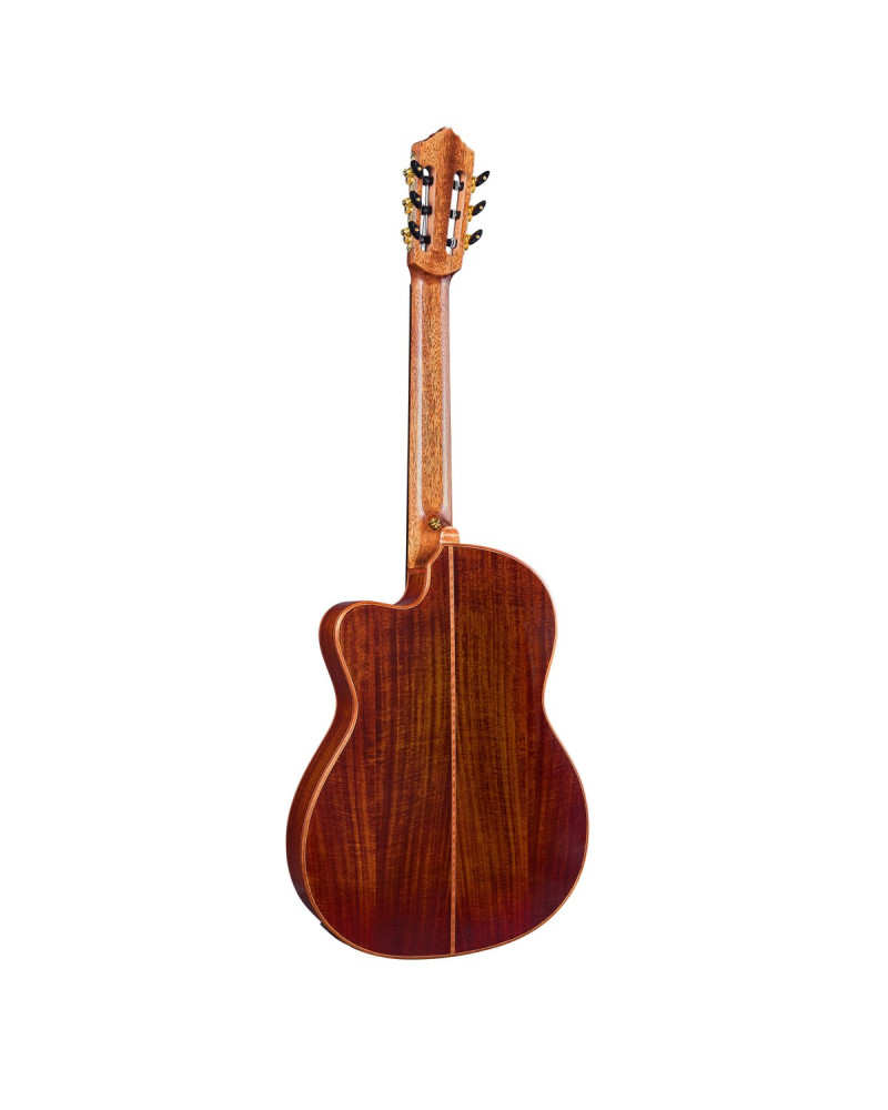 Ortega 1B-EXOTICSUIT The Private Room 4/4 Nylon String Guitar 6-String - Natural + Gig Bag