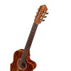 Ortega 1B-EXOTICSUIT The Private Room 4/4 Nylon String Guitar 6-String - Natural + Gig Bag