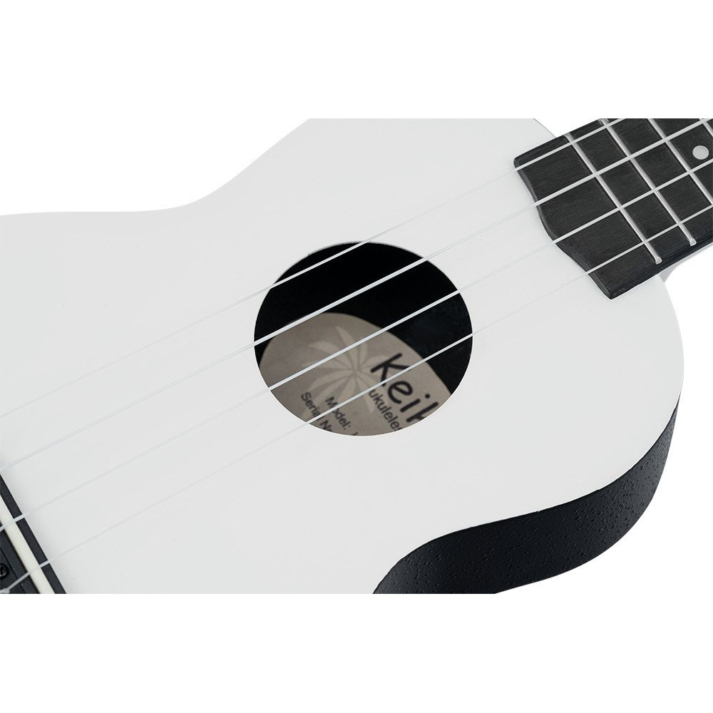 KEIKI K2 Series Soprano Ukulele Set - Agathis / ABS Silent Clouds