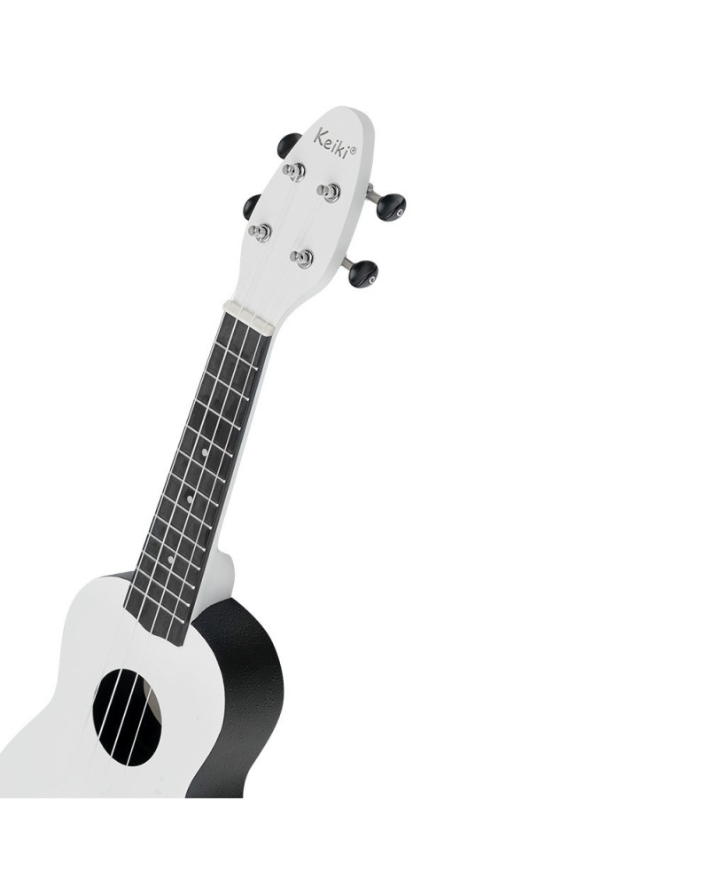 KEIKI K2 Series Soprano Ukulele Set - Agathis / ABS Silent Clouds