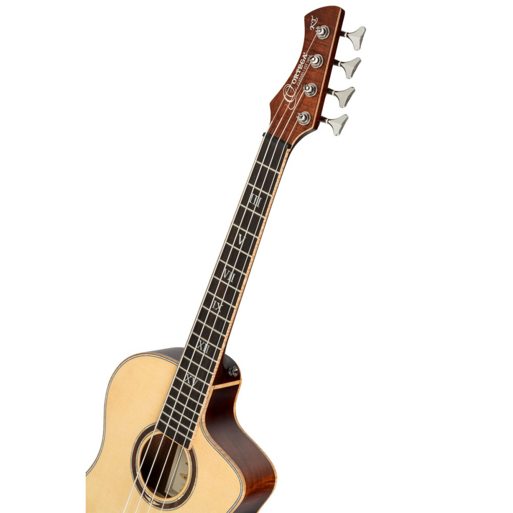 Ortega 1B-KT-WALKER3 Ken Taylor Signature Series Acoustic Bass 4-String - Natural + Gig Bag
